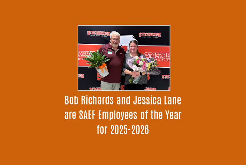 Bob Richards and Jessica Lane named Employees of the Year by SAEF for 2025-2026
