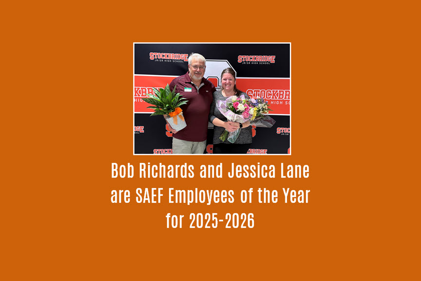 Bob Richards and Jessica Lane named Employees of the Year by SAEF for 2025-2026