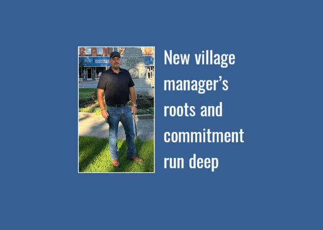 A message from your new village manager
