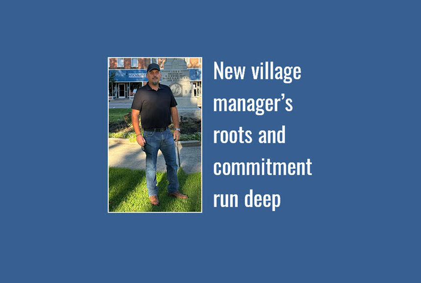 A message from your new village manager