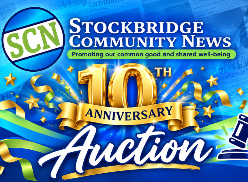 Stockbridge Community News to celebrate 10th anniversary with online fundraising auction